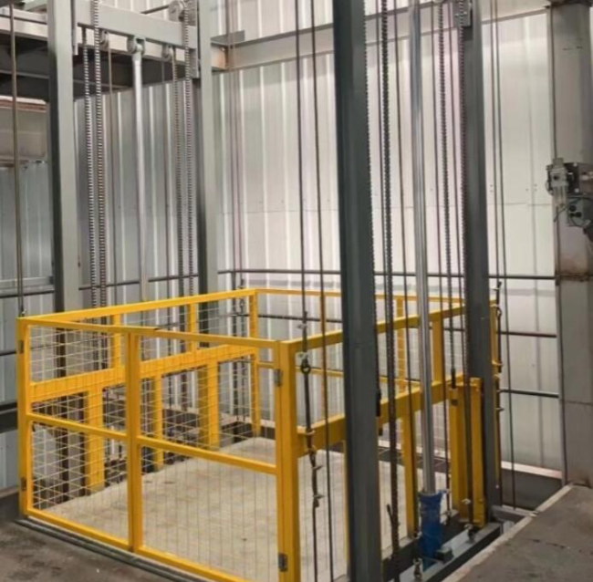 东营导轨式升降机一般加工周期